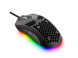Lightweight Wired Gaming Mouse with 7 Button 26RGB Backlit Programmable Driver PAW3325 12000 DPI Optical Sensor Ultralight Ergonomic 65G Honeycomb Shell Ultraweave Cable for PC Xbox PS4 Gamer Lightweight Wired Gaming Mouse with 7 Button 26RGB Backlit Programmable Driver PAW3325 12000 DPI Optical Sensor Ultralight Ergonomic 65G Honeycomb Shell Ultraweave Cable for PC Xbox PS4 Gamer