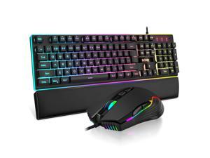 UrChoiceLtd® Ajazz AK33 2.4GHz Wireless Bluetooth & Wired Rechargeable  Multimedia Mechanical Ergonomic Usb Gaming Keyboard For Gamer Lapyop  Computer with 82 Keys RGB LED Backlit Blue Switch 