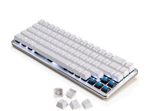 A-jazz Zn Mechanical Wireless Gaming keyboard,Cherry MX-Red Axis,68 Non-Conflicting Keys-White A-jazz Zn Mechanical Wireless Gaming keyboard,Cherry MX-Red Axis,68 Non-Conflicting Keys-White