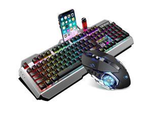 LIMEIDE K670 Gaming Keyboard and Mouse Combo,Backlit Wired Gaming Keyboard and RGB Gaming Mouse, LED 104 Keys USB Ergonomic Keyboard(Black) LIMEIDE K670 Gaming Keyboard and Mouse Combo,Backlit Wired Gaming Keyboard and RGB Gaming Mouse, LED 104 Keys USB Ergonomic Keyboard(Black)