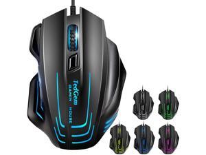 Gaming Mouse TedGem Wired Mouse Gaming Mouse Wired Computer Mouse Wired PC Gaming Mouse UP to 7500 DPI 7 Programmable Buttons Ergonomic Gaming Mice for Windows XP Vista WIN7 WIN8 Win10 MAC Gaming Mouse TedGem Wired Mouse Gaming Mouse Wired Computer Mouse Wired PC Gaming Mouse UP to 7500 DPI 7 Programmable Buttons Ergonomic Gaming Mice for Windows XP Vista WIN7 WIN8 Win10 MAC