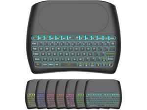 Mini Wireless Keyboard,D8 Mini Keyboard with Touchpad,Colorful Backlit Small Wireless Keyboard,Mini Handheld Remote Keyboard for PC,Raspberry Pi 4, Android TV Box,KODI,Windows 7 8 10 Mini Wireless Keyboard,D8 Mini Keyboard with Touchpad,Colorful Backlit Small Wireless Keyboard,Mini Handheld Remote Keyboard for PC,Raspberry Pi 4, Android TV Box,KODI,Windows 7 8 10