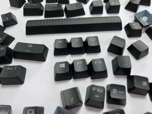 Suitable for Corsair Strafe RGB mk.2 K70 K68 K63 K65 K95 K90 Keyboard keycap, 104 Keys. Spare keycaps for Mechanical Gaming Keyboard(K70 ABS 104 keycap)