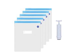 5PCS 3D Printer Filament Vacuum Storage Bags moisture-proof Sealed Compression Storage Bags with Manual Air Pump, for PLA/ABS/Nylon/Wood/TPU/Other 3D Printing Material (Not Include Filament) 5PCS 3D Printer Filament Vacuum Storage Bags moisture-proof Sealed Compression Storage Bags with Manual Air Pump, for PLA/ABS/Nylon/Wood/TPU/Other 3D Printing Material (Not Include Filament)