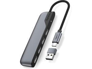 USB C to USB Hub 4 Ports Syntech Type C to USB 3.0 Hub with a USB C to USB Adapter Thunderbolt 3 to USB Hub Compatible with MacBook Pro 2020/2019 iPad Pro 2021 iMac 2021 Samsung Chromebook USB C to USB Hub 4 Ports Syntech Type C to USB 3.0 Hub with a USB C to USB Adapter Thunderbolt 3 to USB Hub Compatible with MacBook Pro 2020/2019 iPad Pro 2021 iMac 2021 Samsung Chromebook