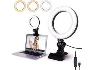 Video Conference Lighting Kit, Conference Light, Zoom Lighting, LED Ring Light Clip On for Computers, Monitors, and Laptops, Distance Learning, Webcam and Zoom Calls, Self Broadcasting and Live Video Conference Lighting Kit, Conference Light, Zoom Lighting, LED Ring Light Clip On for Computers, Monitors, and Laptops, Distance Learning, Webcam and Zoom Calls, Self Broadcasting and Live