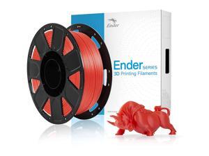 Creality ± 0.03 mm PLA Filament, Dimensional Accuracy 1.75 mm for Most FDM 3D Printer,1 KG (2.2 LBS) Spool- Filament Red Creality ± 0.03 mm PLA Filament, Dimensional Accuracy 1.75 mm for Most FDM 3D Printer,1 KG (2.2 LBS) Spool- Filament Red