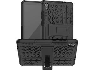 D Compatible with Lenovo Tab M8 FHD 80 inch 2020 Release TB8705FN Tablet Case High Impact Resistant Heavy Duty Armor Defender Kickstand Cover Compatible with Lenovo M8 FHD 80Black