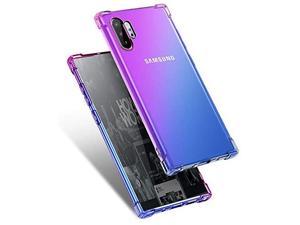 Gradient color case for Galaxy Note 10 Soft TPU shell Transparent Phone Cover Anti-fall Case for Samsung Galaxy Note 10 (Samsung Galaxy Note 10 case)