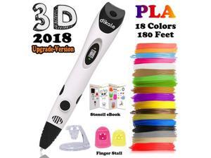 Dikale 3D 1.75mm PLA Scribble Pen 3D Drawing Printer Stift Printing Pencil Caneta Stencil Refill PLA Filament Ship from the U.S. Dikale 3D 1.75mm PLA Scribble Pen 3D Drawing Printer Stift Printing Pencil Caneta Stencil Refill PLA Filament Ship from the U.S.