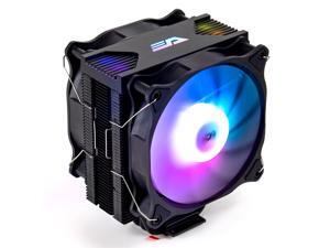darkFlash Darkair Plus LED Rainbow CPU Air Cooler 4 Heatpipes Radiator Double 120MM 4Pin PWM Fan Tower CPU Air Cooler darkFlash Darkair Plus LED Rainbow CPU Air Cooler 4 Heatpipes Radiator Double 120MM 4Pin PWM Fan Tower CPU Air Cooler