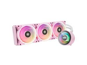 darkFlash TR360 Pink ARGB CPU Radiator Addressable RGB All-in-one AIO ARGB PWM Fans CPU Liquid Cooler System for Intel LGA 2066/2011V3/2011/115X and AMD FM2/AM3/AM3+/AM4 darkFlash TR360 Pink ARGB CPU Radiator Addressable RGB All-in-one AIO ARGB PWM Fans CPU Liquid Cooler System for Intel LGA 2066/2011V3/2011/115X and AMD FM2/AM3/AM3+/AM4