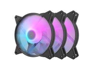 darkFlash C6 Black 120mm ARGB Case Fan 3 Packs RGB 5V ARGB Computer Cooling PC Case Fans for Computer Case darkFlash C6 Black 120mm ARGB Case Fan 3 Packs RGB 5V ARGB Computer Cooling PC Case Fans for Computer Case