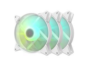 darkFlash C6 White ARGB 120mm Case Fan 3 Packs Addressable RGB 5V ARGB Computer Cooling PC Case Fans for Computer Case darkFlash C6 White ARGB 120mm Case Fan 3 Packs Addressable RGB 5V ARGB Computer Cooling PC Case Fans for Computer Case