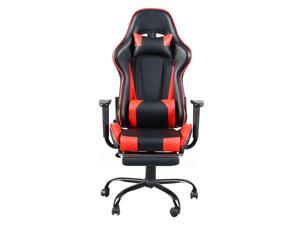 High Back Swivel Gaming Chair Ergonomic E-Sports Chair Home Office Chair Computer Game Chair with Backrest and Seat Height Adjustment,Swivel Rocker,Headrest,Lumbar Support and Footrest High Back Swivel Gaming Chair Ergonomic E-Sports Chair Home Office Chair Computer Game Chair with Backrest and Seat Height Adjustment,Swivel Rocker,Headrest,Lumbar Support and Footrest