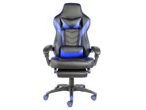 New Style Ergonomic Gaming Chair Racing Chair E-Sports Chair High Back Swivel Computer Game Chair Home Office Chair with Foldable Five-star Foot,Swivel Rocker,Headrest,Lumbar Support and Footrest New Style Ergonomic Gaming Chair Racing Chair E-Sports Chair High Back Swivel Computer Game Chair Home Office Chair with Foldable Five-star Foot,Swivel Rocker,Headrest,Lumbar Support and Footrest