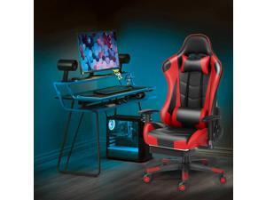 Ergonomic Gaming Chair Racing Computer Chair PU Leather Chair Adjusted Reclining Office Desk Chair with Headrest and Lumbar Support Ergonomic Gaming Chair Racing Computer Chair PU Leather Chair Adjusted Reclining Office Desk Chair with Headrest and Lumbar Support