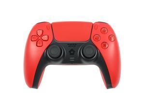 Gemdeck PS4 Wireless Controller Wireless Gamepad Nonslip Handle Joystick USB Cable Red
