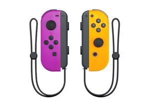 Gemdeck Wireless Switch Joycon Controller Compatible with Nintendo Switch Left and Right Controller Purple  Yellow