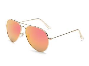 Gemdeck Polarized Men's Aviator Sunglasses N3026 Matte Gunmetal Gold