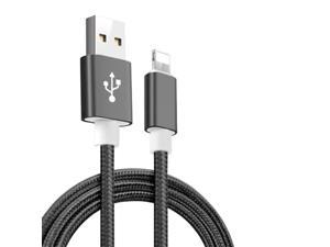 Gemdeck iPhone Charger 10FT Long Lightning Cable Fast Charging High Speed Data Sync USB Cable Compatible iPhone 131211 Pro MaxXS MAXXRXSX87Plus6S Black