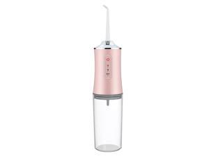 Gemdeck Water Dental Flosser Cordless for Teeth Electric Water Flosser Cordless Dental Oral Irrigator Pink