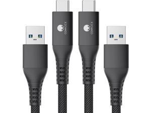 CONMDEX USB C Cable 10Gbps 2Pack 3ft USB 31 Gen 2 Android Auto USB A to USB C Cable 3A Type C Charger Fast Charging Data Transfer Cord for Samsung Galaxy S23 S22 S21 S10 S9 Note 20 10 Black