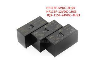 2PCS/Iot Relay JQX-115F HF115F-005-1HS3 HF115F-012-1HS3 HF115F-024-1HS3 6PIN 16A 2PCS/Iot Relay JQX-115F HF115F-005-1HS3 HF115F-012-1HS3 HF115F-024-1HS3 6PIN 16A