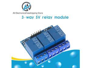 3-Channel Relay Module With Optocoupler Isolation Compatible 3.3V 5V Signal CA