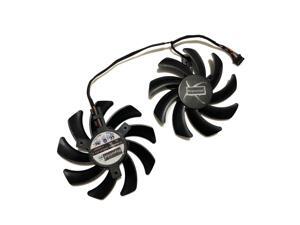 2pcs/set R9-390X/285/390 VGA GPU Cooler Graphics Fan For XFX R9 270X/285/280/290/290X/280X/390 RX 480 RX470 Video Card Cooling 2pcs/set R9-390X/285/390 VGA GPU Cooler Graphics Fan For XFX R9 270X/285/280/290/290X/280X/390 RX 480 RX470 Video Card Cooling