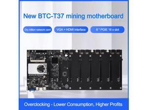 Onboard 1037U CPU HM77 Chipset VGA HDMI 8-GPU Bitcoin motherboards for miner PCI-E 16X Cryptocurrency Mining BTC Motherboard Onboard 1037U CPU HM77 Chipset VGA HDMI 8-GPU Bitcoin motherboards for miner PCI-E 16X Cryptocurrency Mining BTC Motherboard
