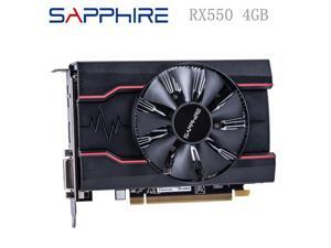SAPPHIRE RX550 4GB Graphics Cards GPU AMD Radeon RX 550 4GB GDDR5 Video Cards Desktop PC Computer Game Map SAPPHIRE RX550 4GB Graphics Cards GPU AMD Radeon RX 550 4GB GDDR5 Video Cards Desktop PC Computer Game Map