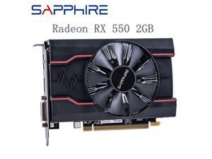 SAPPHIRE RX550 2GB Graphics Cards GPU AMD Radeon RX 550 2GB GDDR5 Video Cards Desktop PC Computer Game Map SAPPHIRE RX550 2GB Graphics Cards GPU AMD Radeon RX 550 2GB GDDR5 Video Cards Desktop PC Computer Game Map