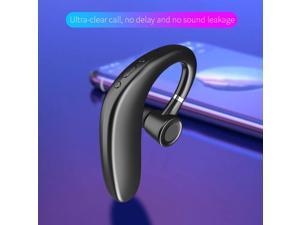 Bluetoothcompatible Headphone Handsfree Earhook Wireless Headset Drive Call Sports Earphone With Mic For All Smart Phone