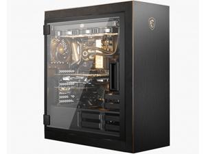 MSI MPG SEKIRA 500G Black  E-ATX/ATX/ Micro-ATX/ Mini-ITX Full Tower Computer Case,3 Fans are Standard, Tempered Glass Side Transparent/Support 360mm Radiator and Graphics Card Vertical