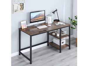 Erommy 55" Multi-Function Drafting Drawing Table with 2-Tier Storage Shelves Computer Desk with Adjustable Tiltable Stand Table Board for Artist, Home Office Erommy 55" Multi-Function Drafting Drawing Table with 2-Tier Storage Shelves Computer Desk with Adjustable Tiltable Stand Table Board for Artist, Home Office