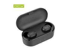 QCY T2C TWS Earphone Blutooth 5.0 Headphone 3D stereo Dual Mic Noise Cancelling Headset with charging box-Black QCY T2C TWS Earphone Blutooth 5.0 Headphone 3D stereo Dual Mic Noise Cancelling Headset with charging box-Black