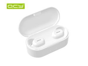 QCY T2C TWS Earphone Blutooth 5.0 Headphone 3D stereo Dual Mic Noise Cancelling Headset with charging box-White QCY T2C TWS Earphone Blutooth 5.0 Headphone 3D stereo Dual Mic Noise Cancelling Headset with charging box-White