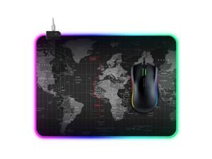 Efinny LED Backlight Gaming Mouse Pad RGB Colorful Computer Mat Large PC Keyboard Mousepad 250*350*4mm Efinny LED Backlight Gaming Mouse Pad RGB Colorful Computer Mat Large PC Keyboard Mousepad 250*350*4mm