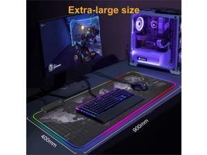 Efinny LED Backlight Gaming Mouse Pad RGB Colorful Computer Mat Large PC Keyboard Mousepad 400*900*4mm Efinny LED Backlight Gaming Mouse Pad RGB Colorful Computer Mat Large PC Keyboard Mousepad 400*900*4mm