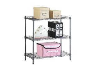 Balight Concise 3 Layers Carbon Steel & PP Storage Rack Silver Balight Concise 3 Layers Carbon Steel & PP Storage Rack Silver
