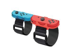 2pcsset Hand Strap Breathable Adjustable Small Controller Handle Holder Bracket Belt Wristband Dancing Accessories For Switch JoyCon