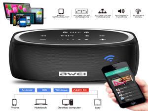Brightup Mini Portable Wireless Bluetooth Touch Speakers with 12W HD Sound and Bass, 20H Playtime, Handsfree, Speakers for Home, Travel-Gunmetal Grey, Heavy-Bass with NFC Brightup Mini Portable Wireless Bluetooth Touch Speakers with 12W HD Sound and Bass, 20H Playtime, Handsfree, Speakers for Home, Travel-Gunmetal Grey, Heavy-Bass with NFC