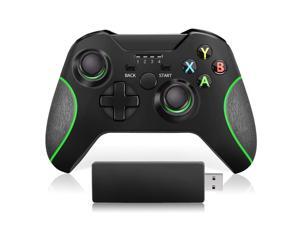 Xbox Wireless Controller PC Game Controller 2.4GHZ Wireless Game Controller Compatible with Xbox One/One S/One X and PC with Built-in Dual Vibration Xbox Wireless Controller PC Game Controller 2.4GHZ Wireless Game Controller Compatible with Xbox One/One S/One X and PC with Built-in Dual Vibration