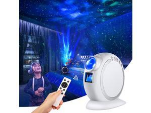Brightup Latest Upgrade LED Laser Star Projector, Galaxy Lighting Bluetooth Speaker ,Nebula Lamp with Remote Control for Gaming Room, Home Theater, Bedroom Night Light, or Mood Ambiance,White Brightup Latest Upgrade LED Laser Star Projector, Galaxy Lighting Bluetooth Speaker ,Nebula Lamp with Remote Control for Gaming Room, Home Theater, Bedroom Night Light, or Mood Ambiance,White