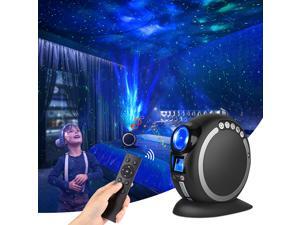 Brightup Latest Upgrade LED Laser Star Projector, Galaxy Lighting Bluetooth Speaker ,Nebula Lamp with Remote Control for Gaming Room, Home Theater, Bedroom Night Light, or Mood Ambiance,Black Brightup Latest Upgrade LED Laser Star Projector, Galaxy Lighting Bluetooth Speaker ,Nebula Lamp with Remote Control for Gaming Room, Home Theater, Bedroom Night Light, or Mood Ambiance,Black