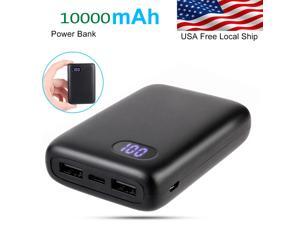 Brightup Portable 10000mAh LCD Power Bank External 2 USB Battery Charger For Cell Phone Brightup Portable 10000mAh LCD Power Bank External 2 USB Battery Charger For Cell Phone