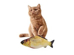Cat Toys,Catnip,Simulated Fluffy Fish,Artificial Fish Toy for Cat,Clear Original Printing,Harmless and Chemical Free.Favorite Toy for Pets Such As Cats,Kitties and Baby Cats.