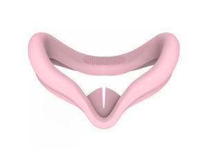 Face Pad for Oculus Quest 2,VR Facial Interface Bracket Replacement Protective Lens Cover for Oculus Quest 2 VR Headsets Comfortable Sweat-Proof Pink