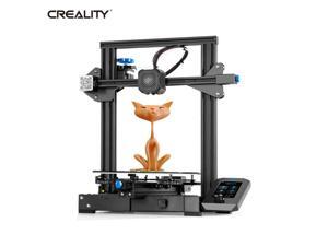 Official Creality Ender 3 V2 Upgraded 3D Printer Integrated Structure Design with Carborundum Glass Platform Silent Motherboard and Branded Power Supply
